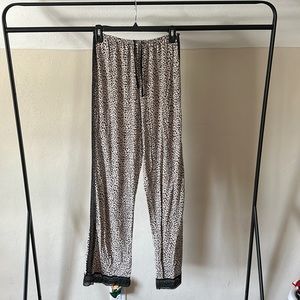 VICTORIA'S SECRET LEOPARD PAJAMA BOTTOMS